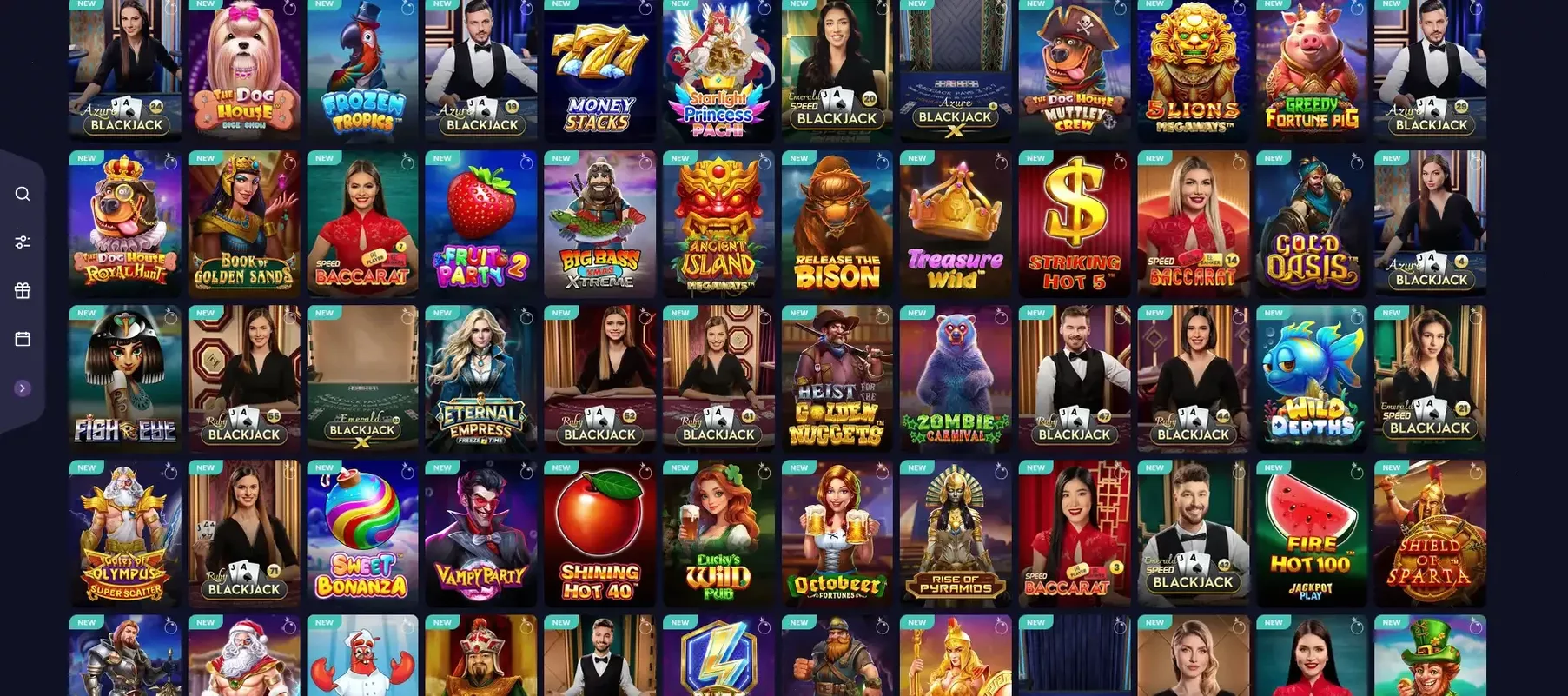 Игровой интерфейс Редбокс